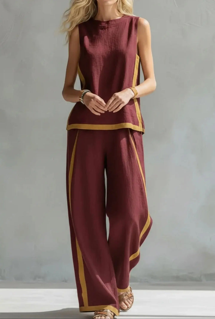 LEILA | Elegant Cotton and Linen Set CULT ÉIRE