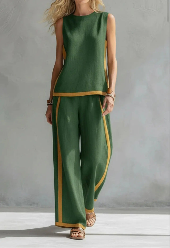 LEILA | Elegant Cotton and Linen Set CULT ÉIRE
