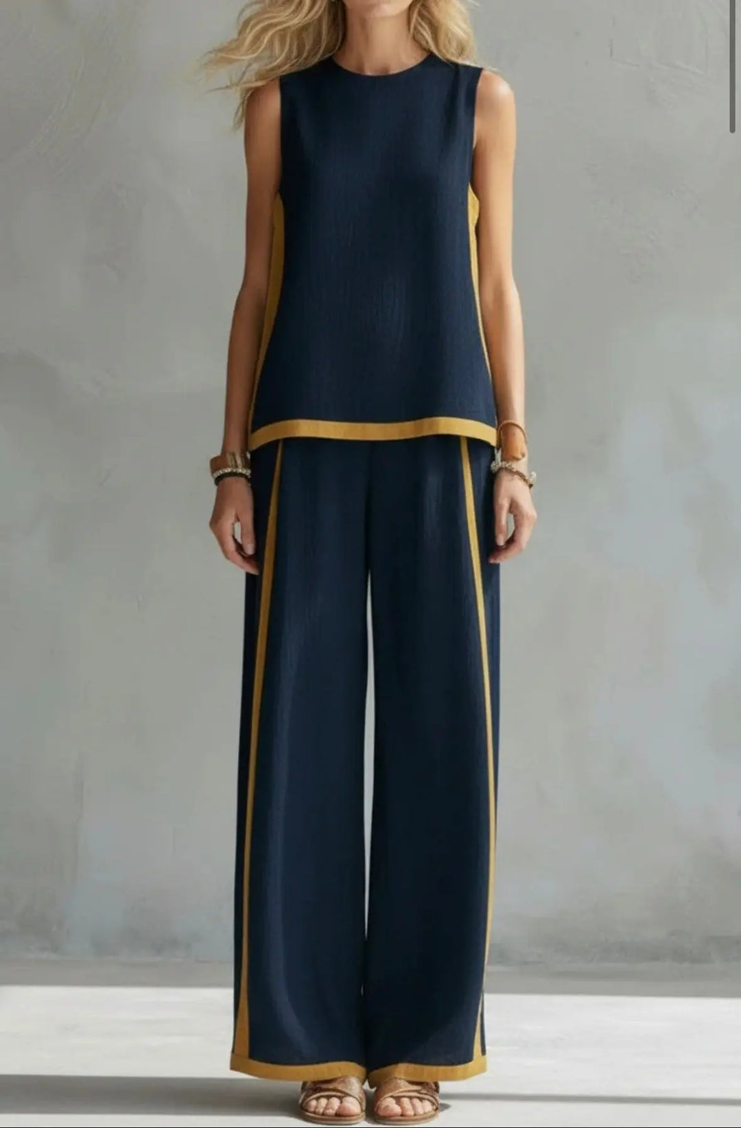 LEILA | Elegant Cotton and Linen Set CULT ÉIRE