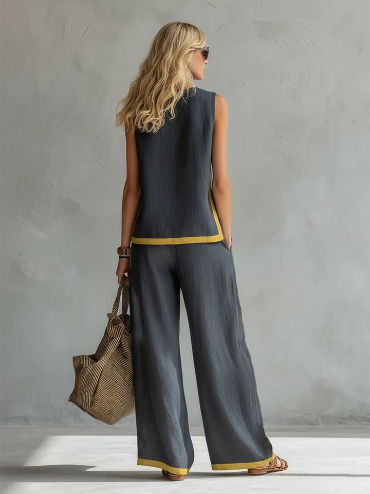 LEILA | Elegant Cotton and Linen Set CULT ÉIRE