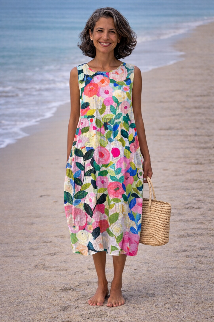 Ava | Summer Midi-Dress CULTÉIRE DUBLIN