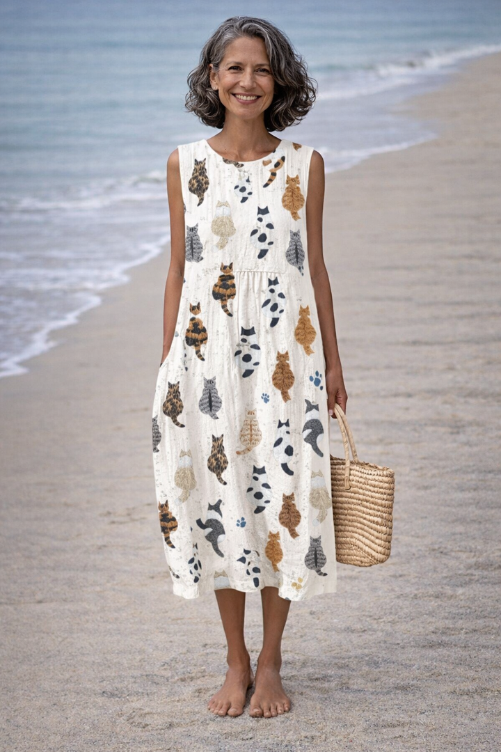 Alina | Summer Midi-Dress CULTÉIRE DUBLIN