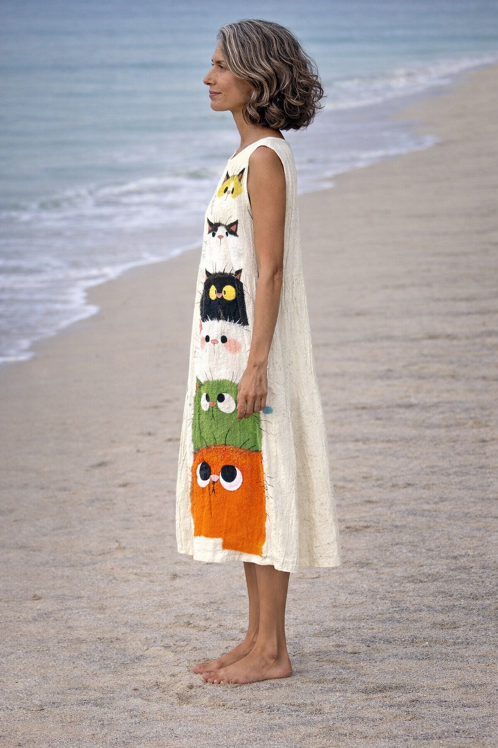 Zoé | Summer Midi-Dress CULTÉIRE DUBLIN