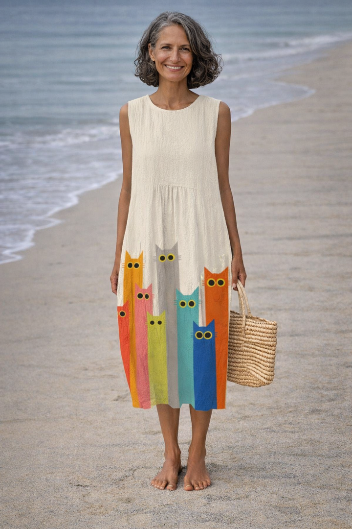 Penélope | Summer Midi-Dress CULTÉIRE DUBLIN