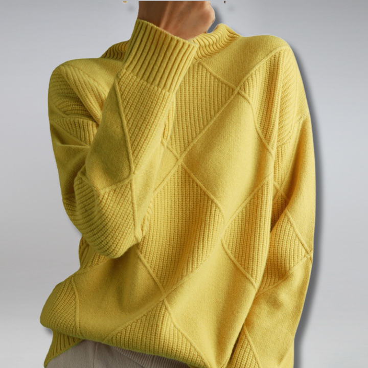 LINLEY™ | Luxe Ribbed Turtleneck Pullover CULTÉIRE DUBLIN