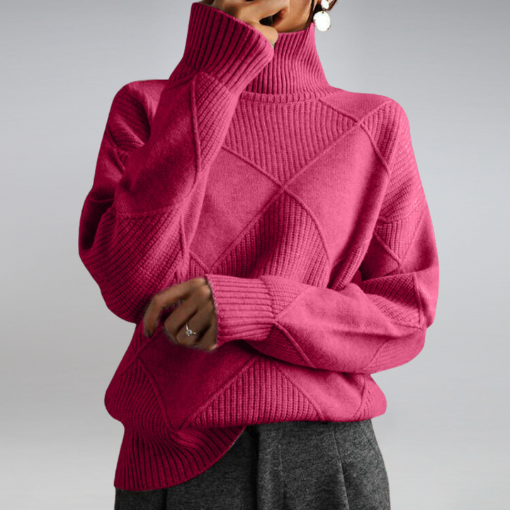LINLEY™ | Luxe Ribbed Turtleneck Pullover CULTÉIRE DUBLIN