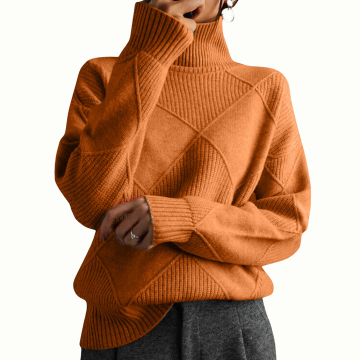 LINLEY™ | Luxe Ribbed Turtleneck Pullover CULTÉIRE DUBLIN