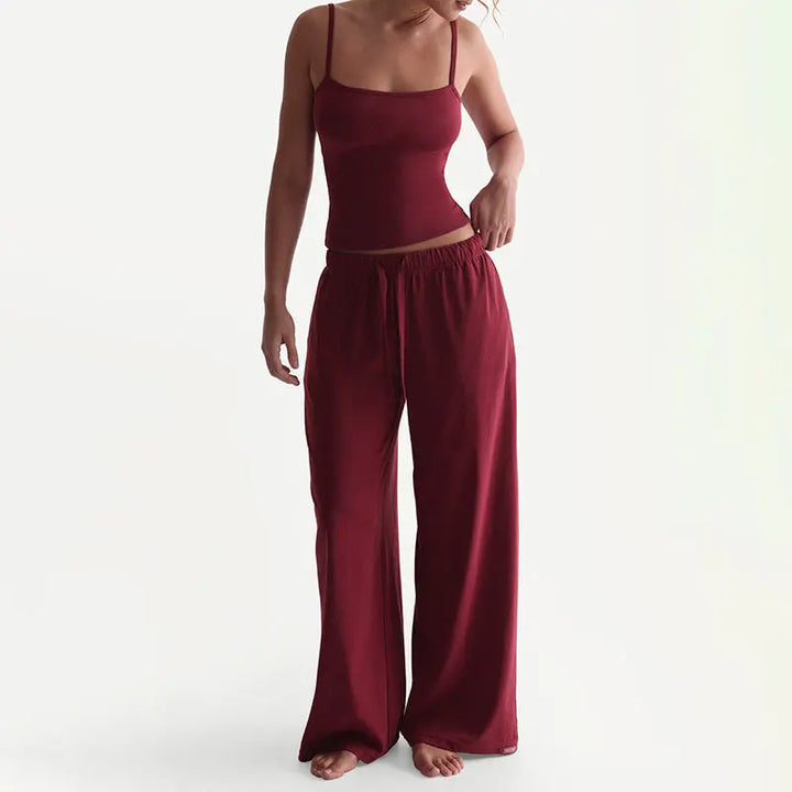 PATSY™ - Casual Sleeveless Top and Pants Summer Set CULT ÉIRE