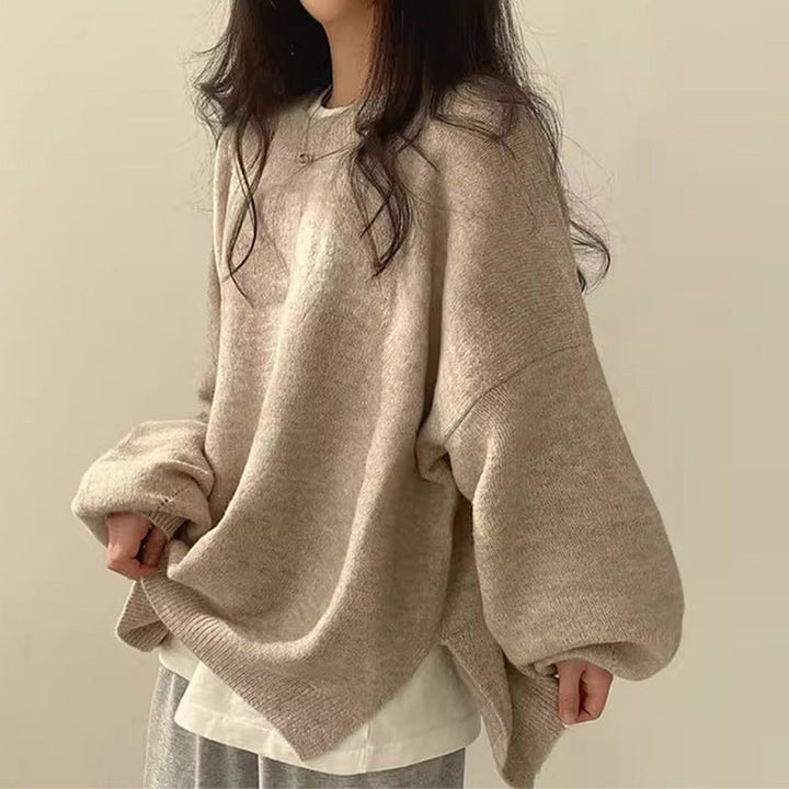 BILOG™ - Casual Long Sleeve Round Neck Sweater CULTÉIRE DUBLIN