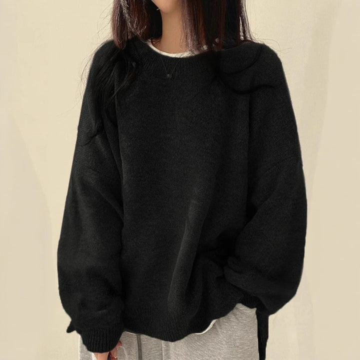 BILOG™ - Casual Long Sleeve Round Neck Sweater CULTÉIRE DUBLIN