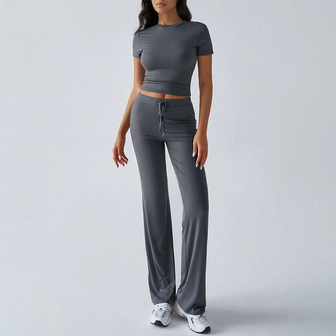 MARGARITA™ – Everyday Short Sleeve Crop and Jogger Set CULT ÉIRE