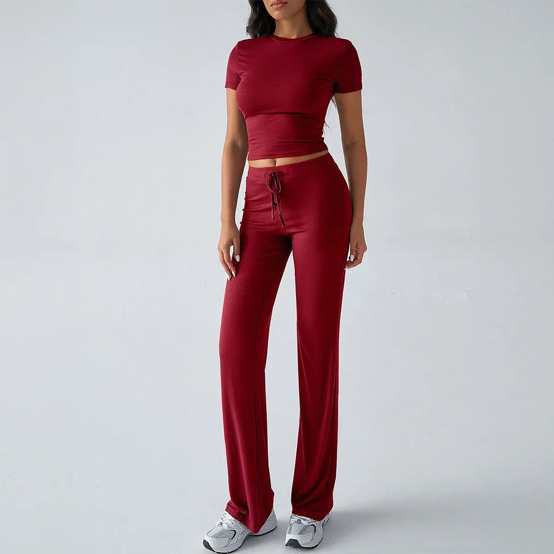MARGARITA™ – Everyday Short Sleeve Crop and Jogger Set CULT ÉIRE