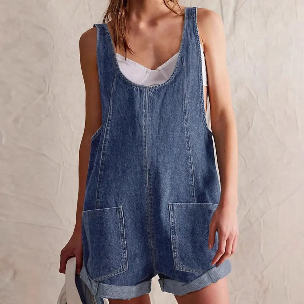 PETRA™ - Casual Overall Sleeveless Romper CULT ÉIRE