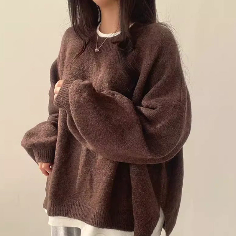 VIOLETTA™ - Cozy Long Sleeve Round Neck Knitwear Sweater CULTÉIRE DUBLIN