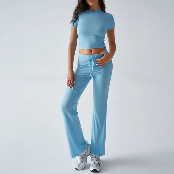 MARGARITA™ – Everyday Short Sleeve Crop and Jogger Set CULT ÉIRE