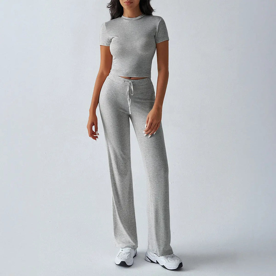MARGARITA™ – Everyday Short Sleeve Crop and Jogger Set CULT ÉIRE