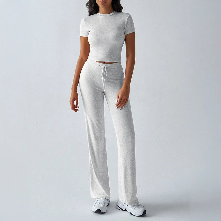 MARGARITA™ – Everyday Short Sleeve Crop and Jogger Set CULT ÉIRE