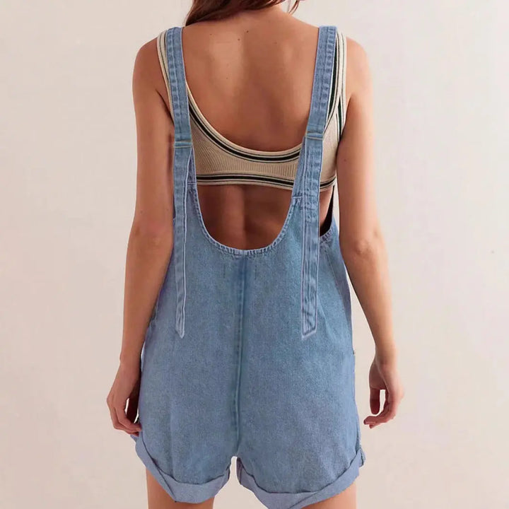 PETRA™ - Casual Overall Sleeveless Romper CULT ÉIRE