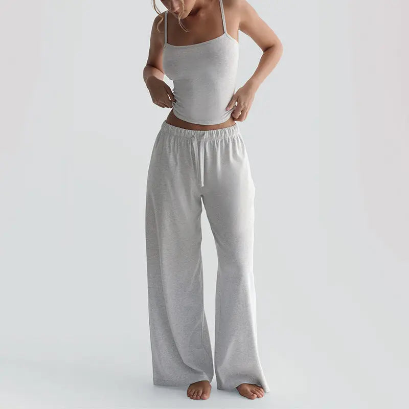 PATSY™ - Casual Sleeveless Top and Pants Summer Set CULT ÉIRE