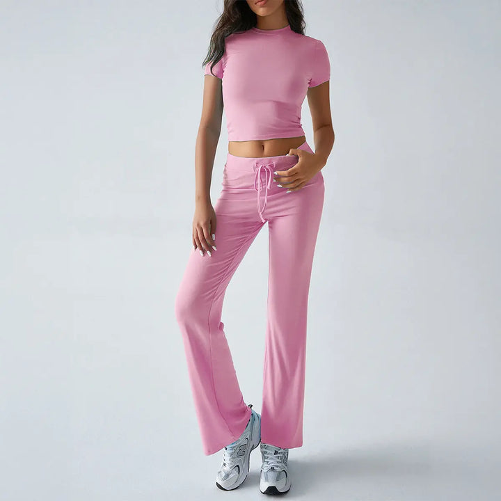 MARGARITA™ – Everyday Short Sleeve Crop and Jogger Set CULT ÉIRE
