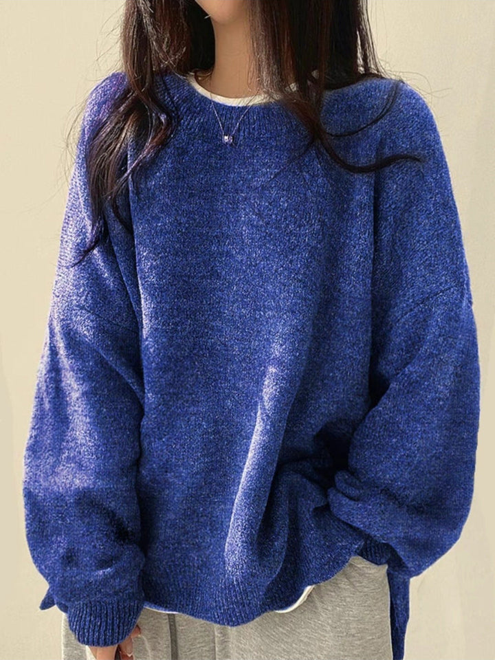 BILOG™ - Casual Long Sleeve Round Neck Sweater CULTÉIRE DUBLIN