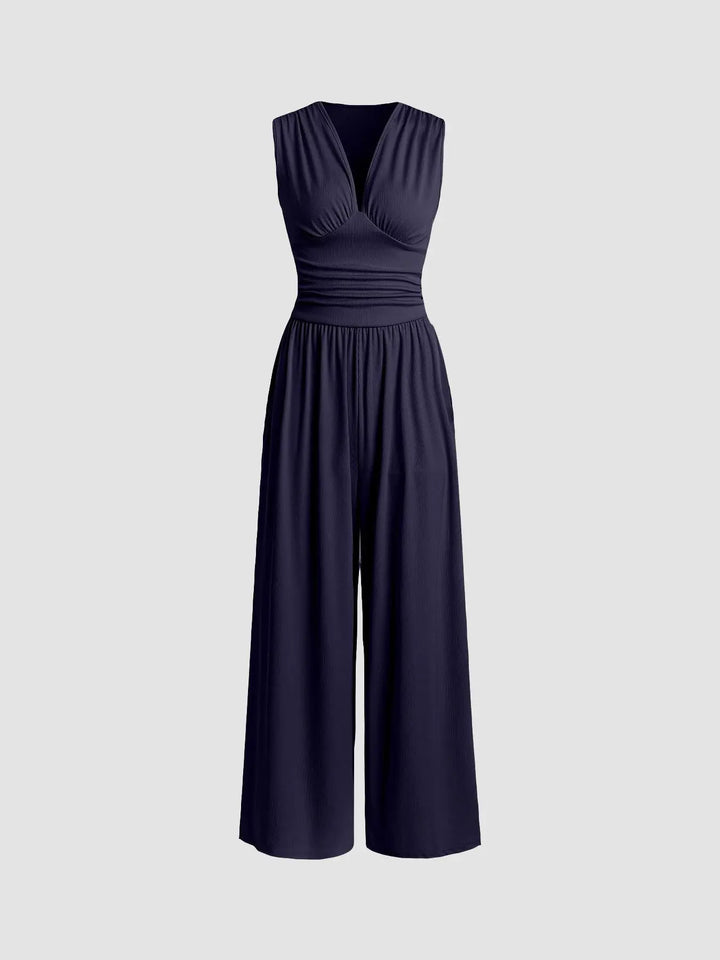 CHARITY™ – Chic Sleeveless Wide-Leg Jumpsuit CULT ÉIRE
