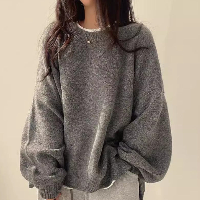 BILOG™ - Casual Long Sleeve Round Neck Sweater CULTÉIRE DUBLIN