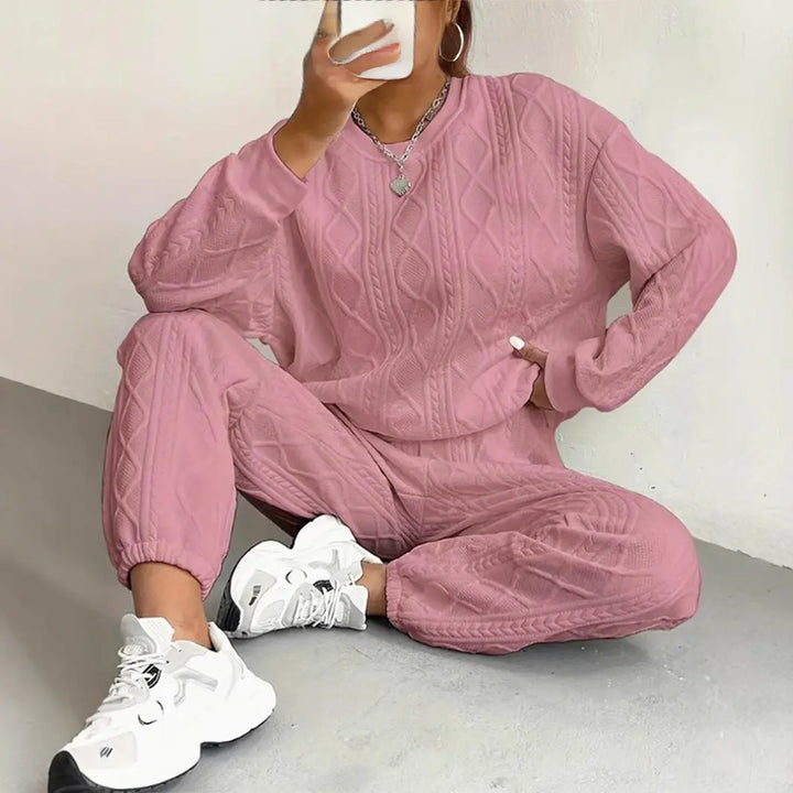 DALI™ - Comfy Long Sleeve Sweatshirt and Sweatpants Set CULT ÉIRE