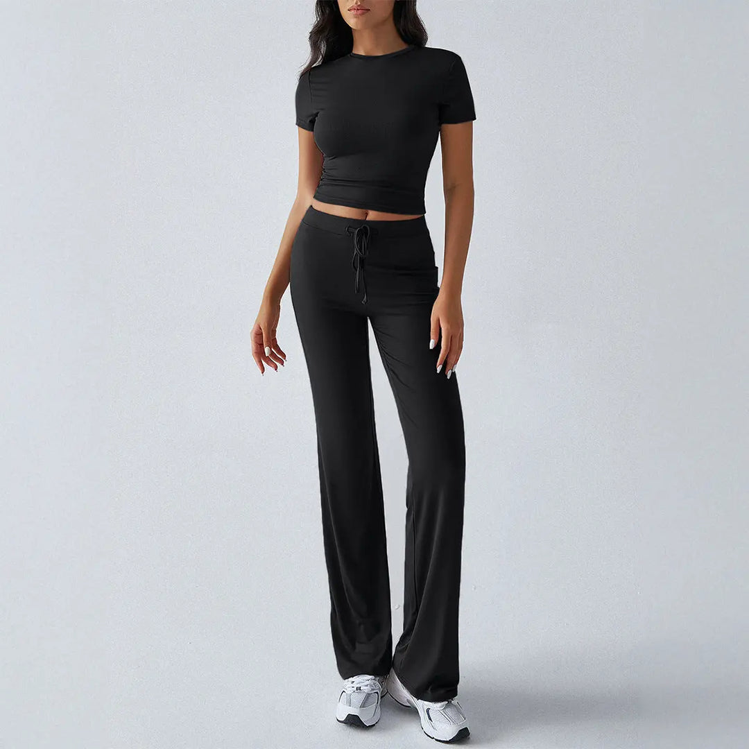 MARGARITA™ – Everyday Short Sleeve Crop and Jogger Set CULT ÉIRE