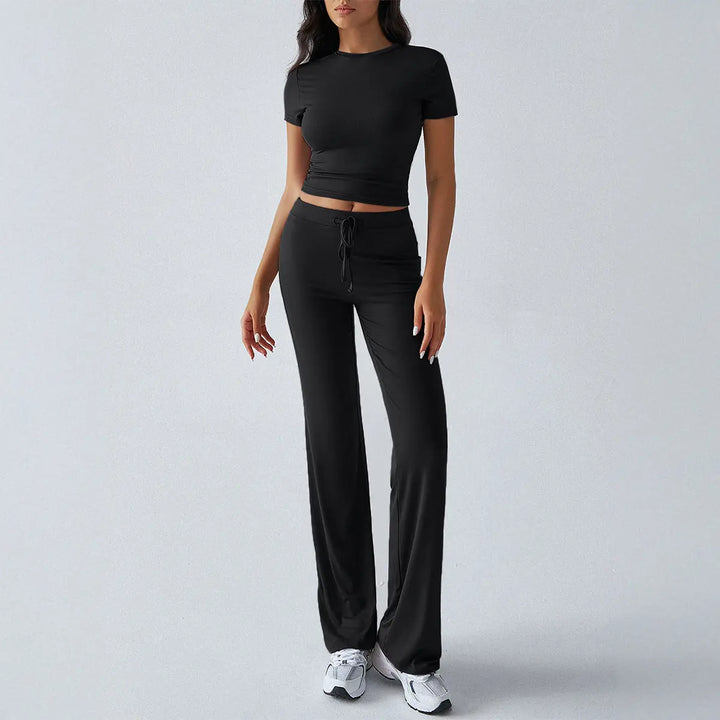 MARGARITA™ – Everyday Short Sleeve Crop and Jogger Set CULT ÉIRE