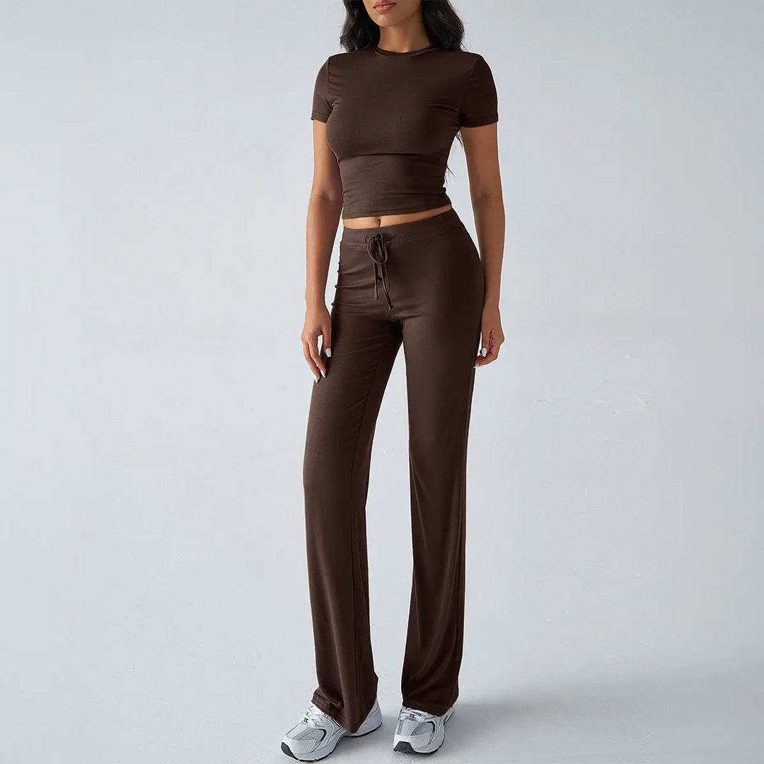 MARGARITA™ – Everyday Short Sleeve Crop and Jogger Set CULT ÉIRE