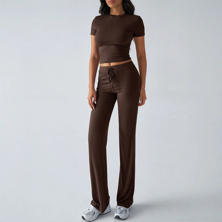 MARGARITA™ – Everyday Short Sleeve Crop and Jogger Set CULT ÉIRE