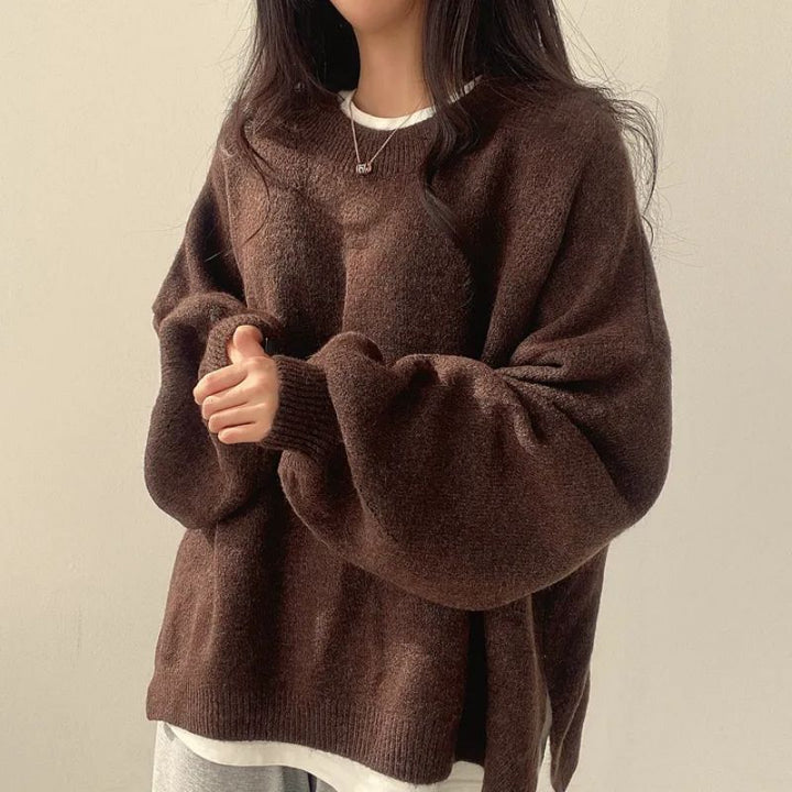 BILOG™ - Casual Long Sleeve Round Neck Sweater CULTÉIRE DUBLIN