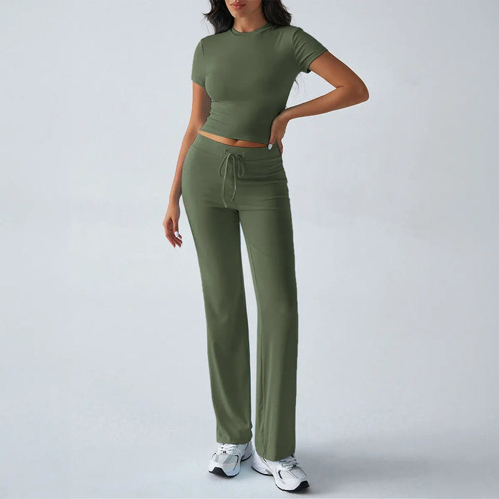 MARGARITA™ – Everyday Short Sleeve Crop and Jogger Set CULT ÉIRE