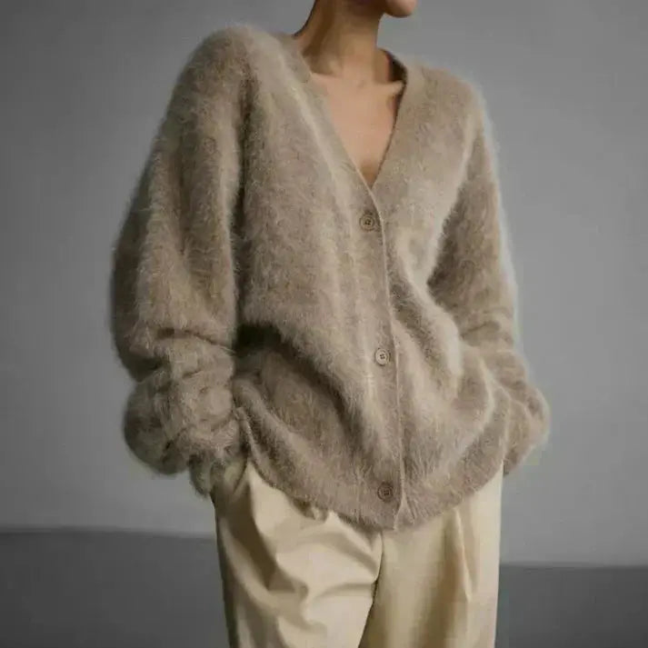 ADELE™ - Fuzzy Mohair Cardigan CULT ÉIRE