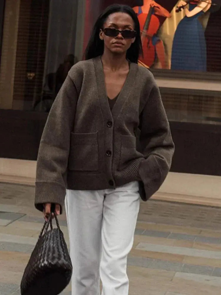 JULIETTE™ - V-Neck Knit Cardigan CULT ÉIRE