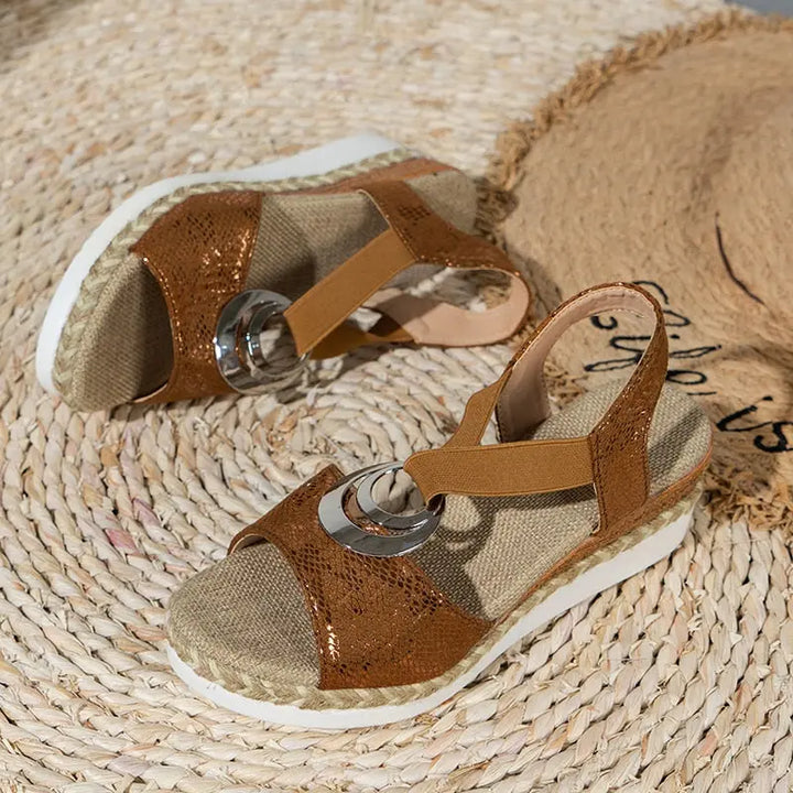 LUISA | Orthopaedic Wedge Heel Sandals CULT ÉIRE