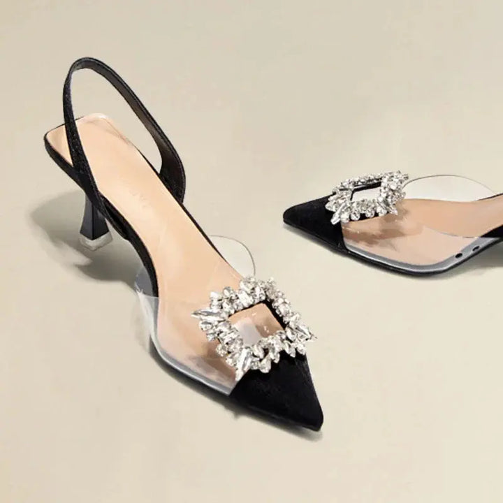 ROCHELLE™ – Sophisticated Sparkle Pointed Heels CULT ÉIRE