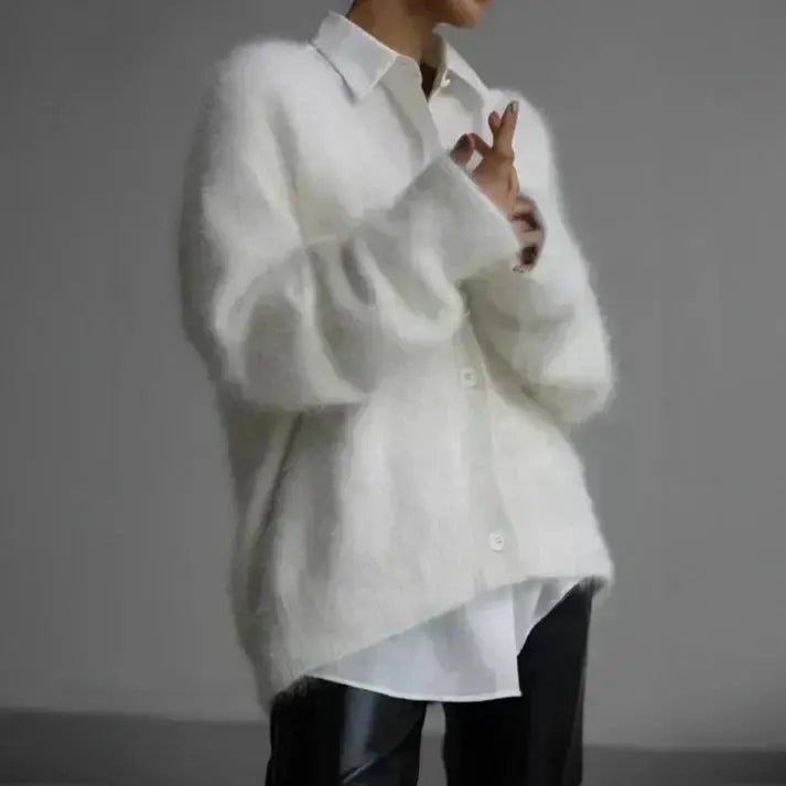 ADELE™ - Fuzzy Mohair Cardigan CULT ÉIRE