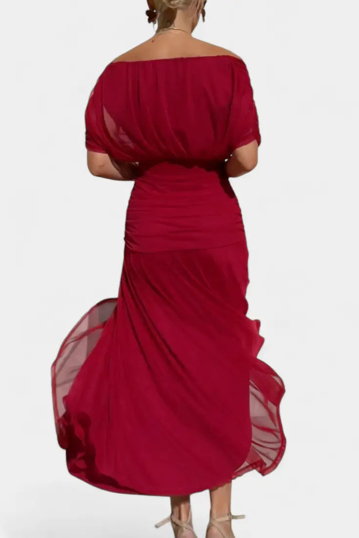 MARELLIA™ | Floral V-Neck Maxi Dress CULT ÉIRE