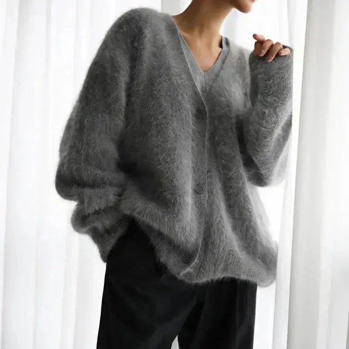 ADELE™ - Fuzzy Mohair Cardigan CULT ÉIRE