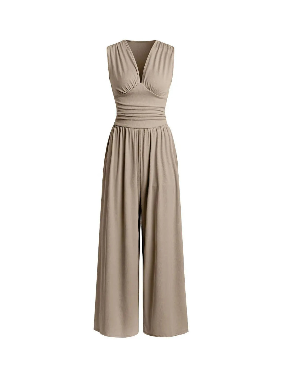 CHARITY™ – Chic Sleeveless Wide-Leg Jumpsuit CULT ÉIRE