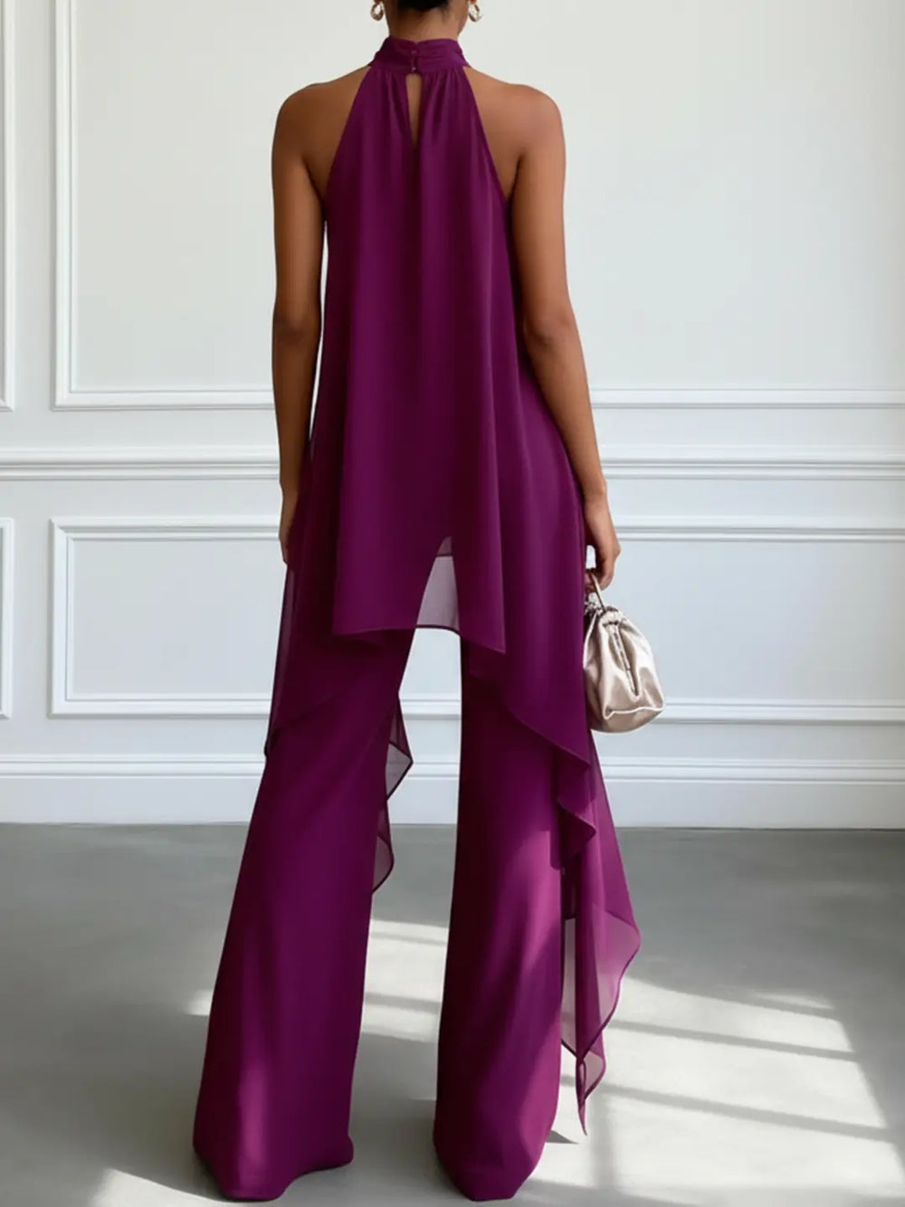 VIOLA | Elegant Halter Top and Trousers Set CULT ÉIRE