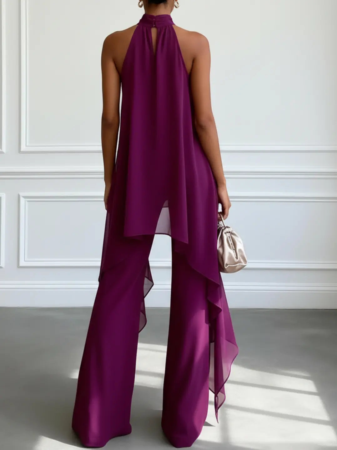 VIOLA | Elegant Halter Top and Trousers Set CULT ÉIRE