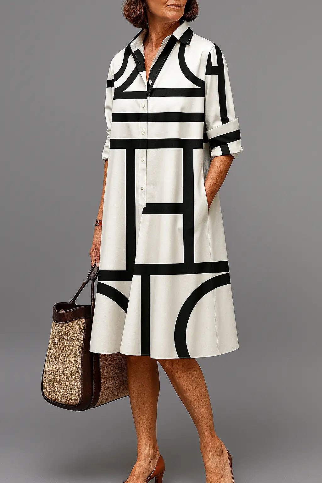 Ellie™ | Feminine Midi Dress CULT ÉIRE
