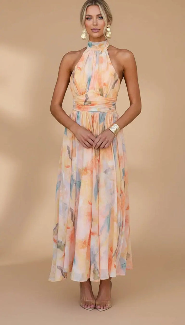 Ava™ | Printed Maxi Dress CULT ÉIRE
