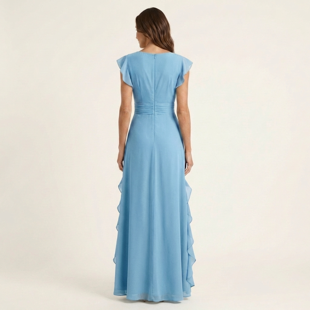 NELLYANA | Ruffle Maxi Dress CULTÉIRE DUBLIN