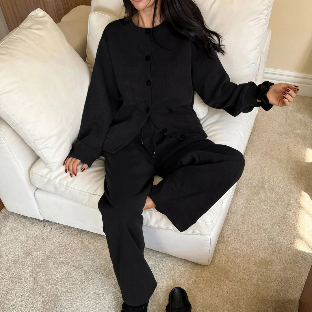 MAISIE™ - Relaxed Button-Up Two-Piece Set CULT ÉIRE