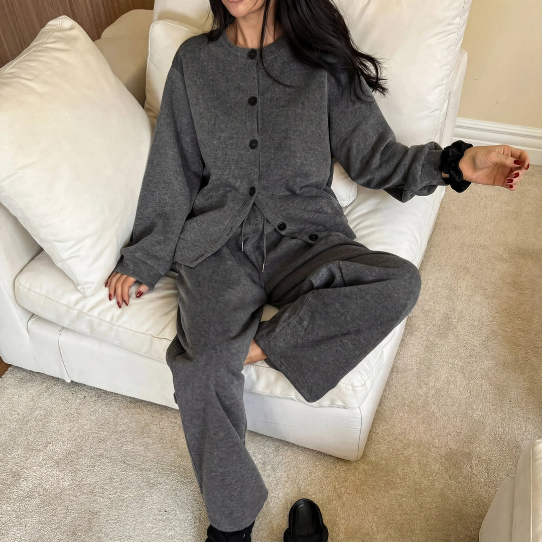 MAISIE™ - Relaxed Button-Up Two-Piece Set CULT ÉIRE