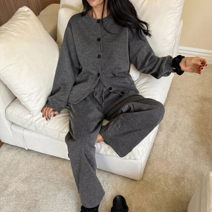 MAISIE™ - Relaxed Button-Up Two-Piece Set CULT ÉIRE